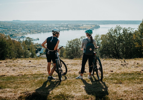 cyklister på ikhp i Huskvarna