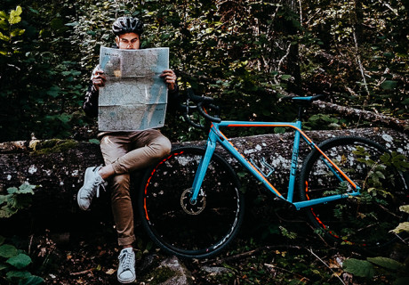 Cyklist i Småland