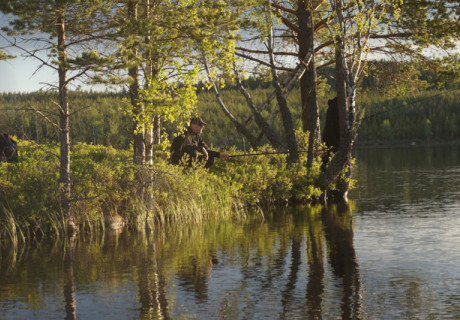 Fiske vid Sällegården
