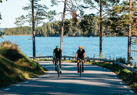 Cyklister i Bunn, Småland.